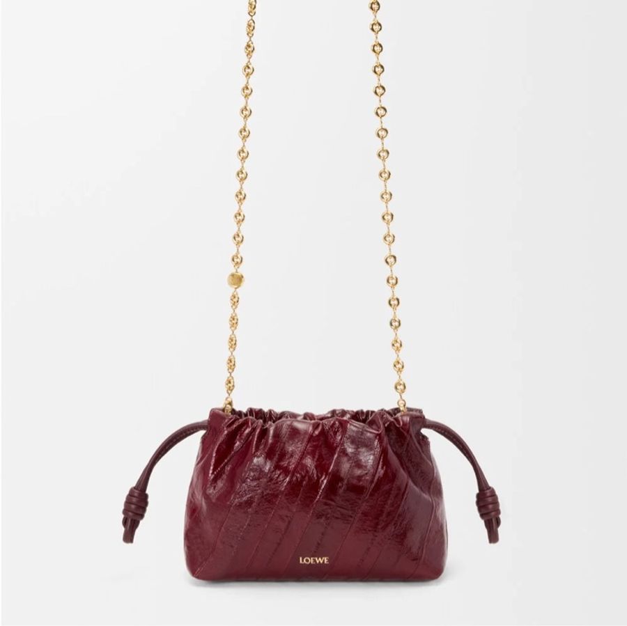 Loewe 女士 迷你Flamenco purse單肩包均碼碼MINI、21cm*8cm*14cm-5