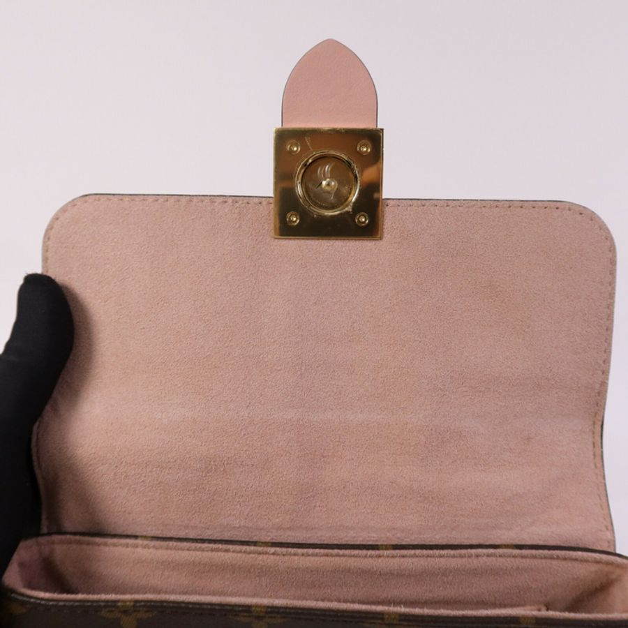 LOUIS VUITTON Monogram Locky BB金扣手挽肩背兩用袋-14