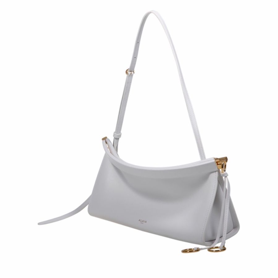 Alaia 女士 LE CLICK EAST WEST 中號皮革單肩包均碼碼30cm*9cm*14cm-2