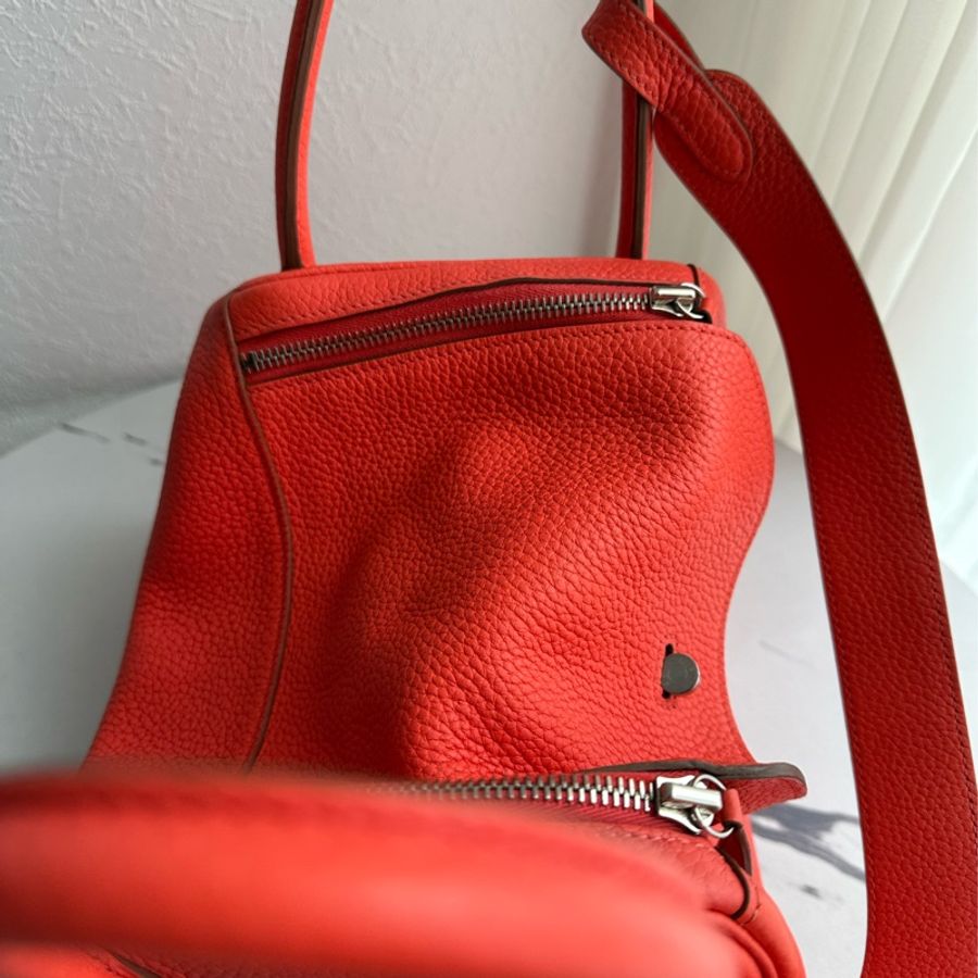 Hermes Lindy 30珊瑚粉-4
