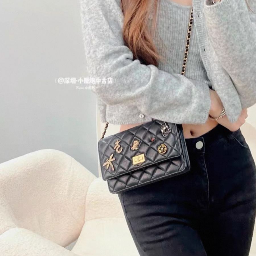 Chanel絕版徽章woc-5