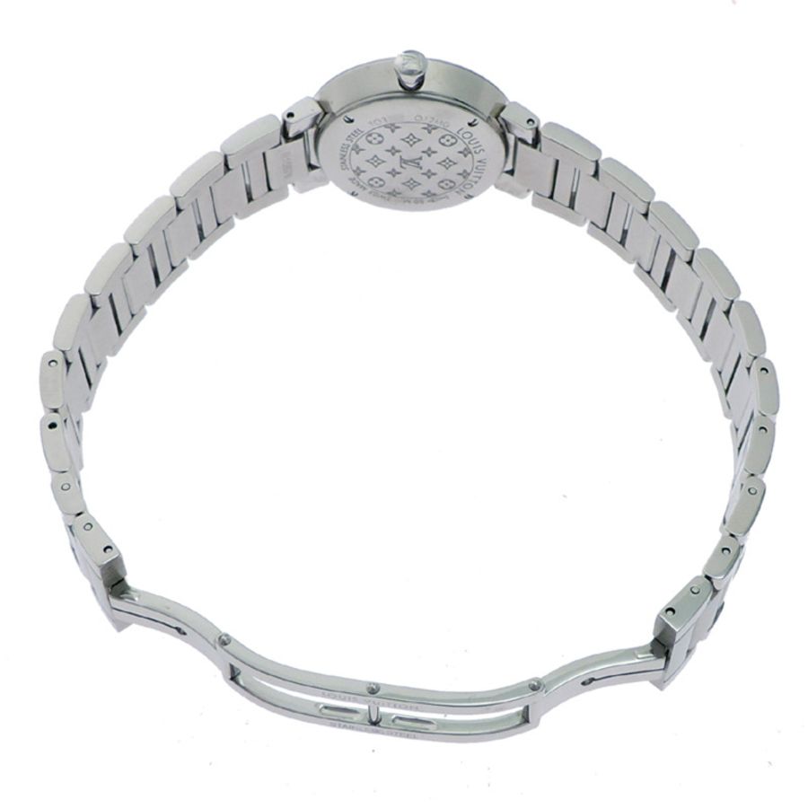 路易威登 Tambour Slim 8P 鑲鑽女錶 Q12MG-5