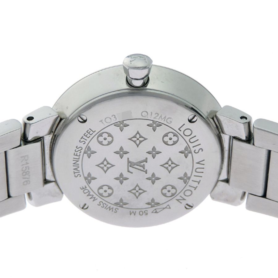 路易威登 Tambour Slim 8P 鑲鑽女錶 Q12MG-6