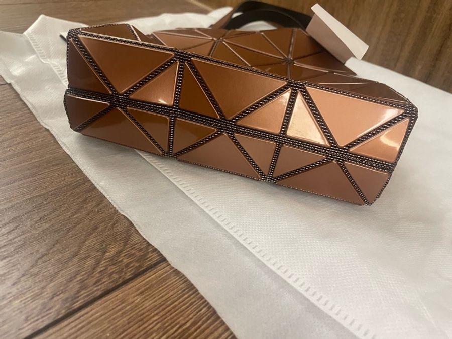 Issey Miyake Bao Bao Carat 3x3 手提包 亮銅-2