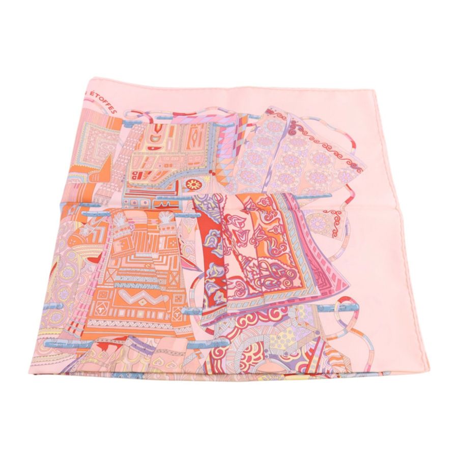 HERMES 絲質Scarf 90x90絲巾-4