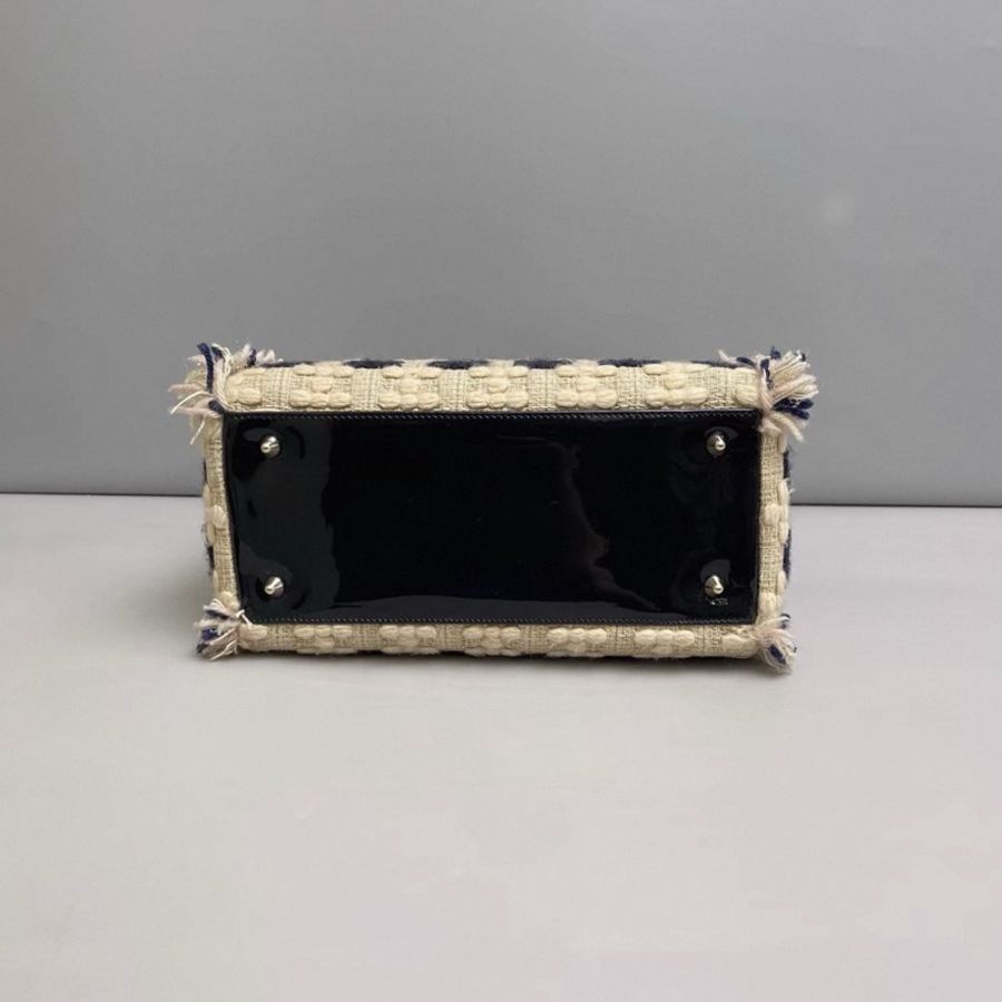 Dior迪奧 限量毛呢編織戴妃包-3