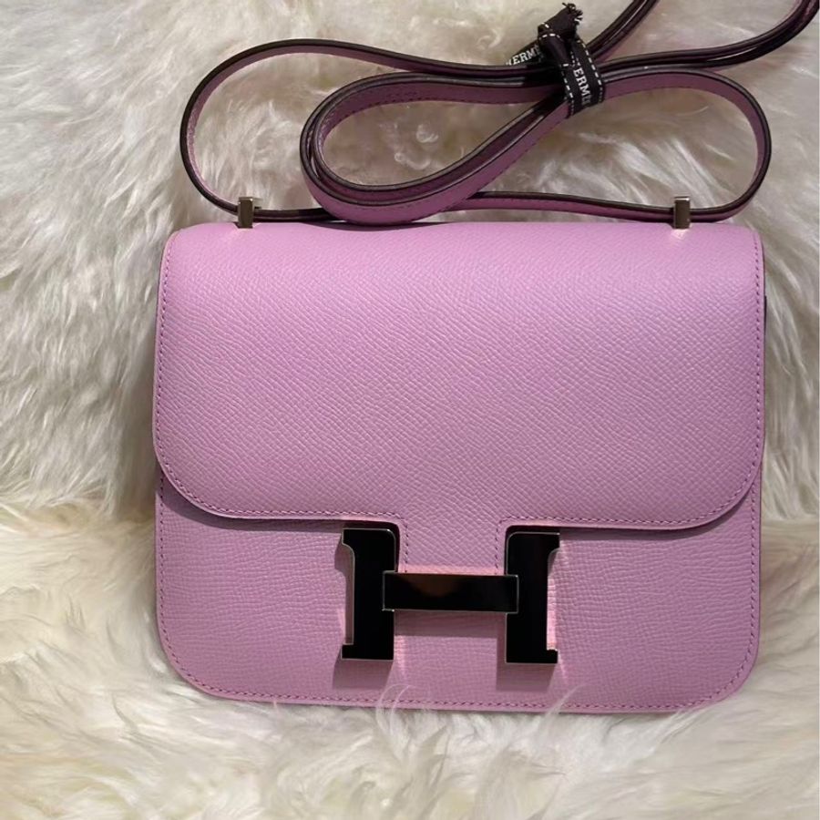 Hermès Constance 19 康康包(X9锦葵紫)-0