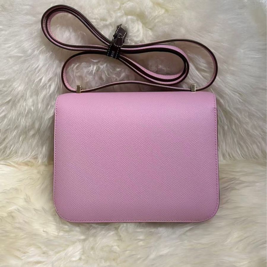 Hermès Constance 19 康康包(X9锦葵紫)-8