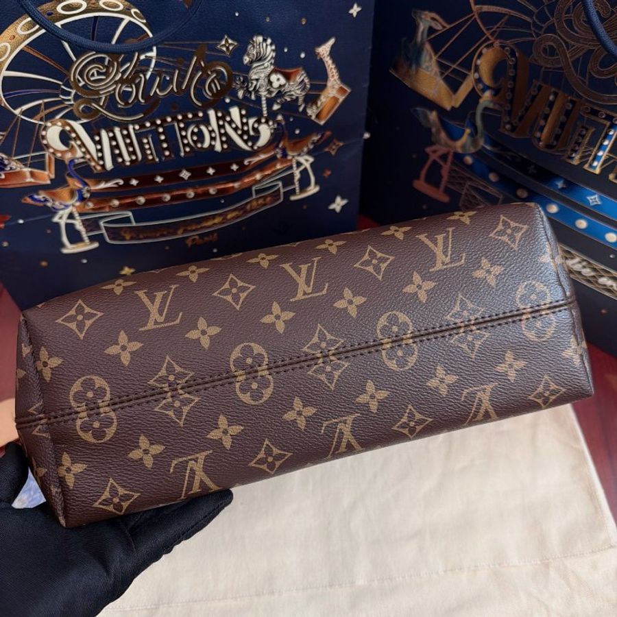 近新品 路易威登/Louis Vuitton 芯片款Graceful小號老花肩背包-8