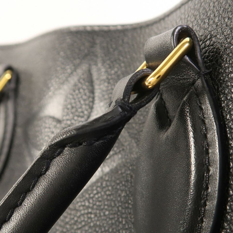 LOUIS VUITTON Monogram Empreinte On The Go GM金扣手挽肩背兩用袋-21