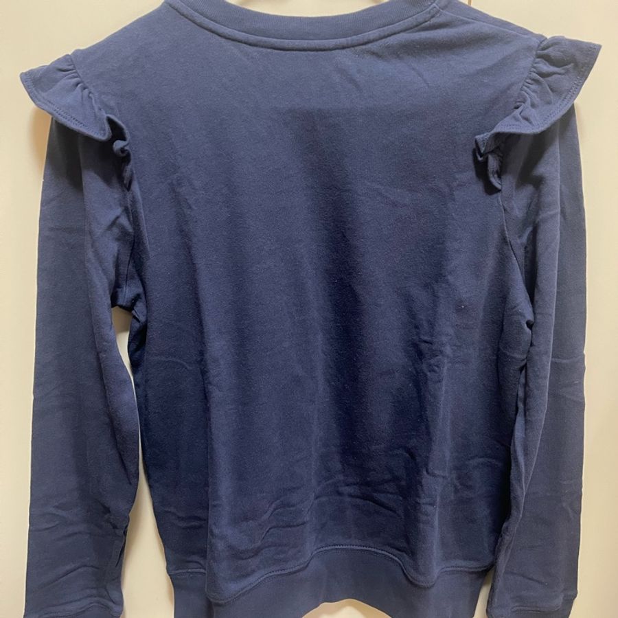 Polo Ralph Lauren深藍色薄款長袖衛衣-1