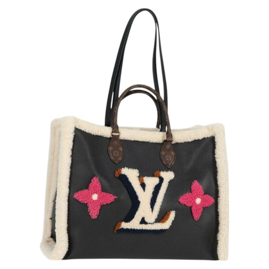 【日本直送】路易威登 Monogram Shearing On The Go GM 手提包 M56958 LV Auth 124652SM-0
