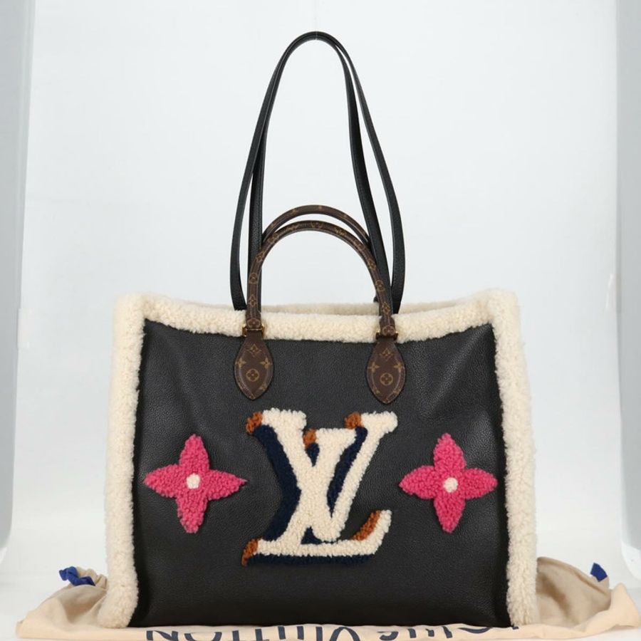 【日本直送】路易威登 Monogram Shearing On The Go GM 手提包 M56958 LV Auth 124652SM-11