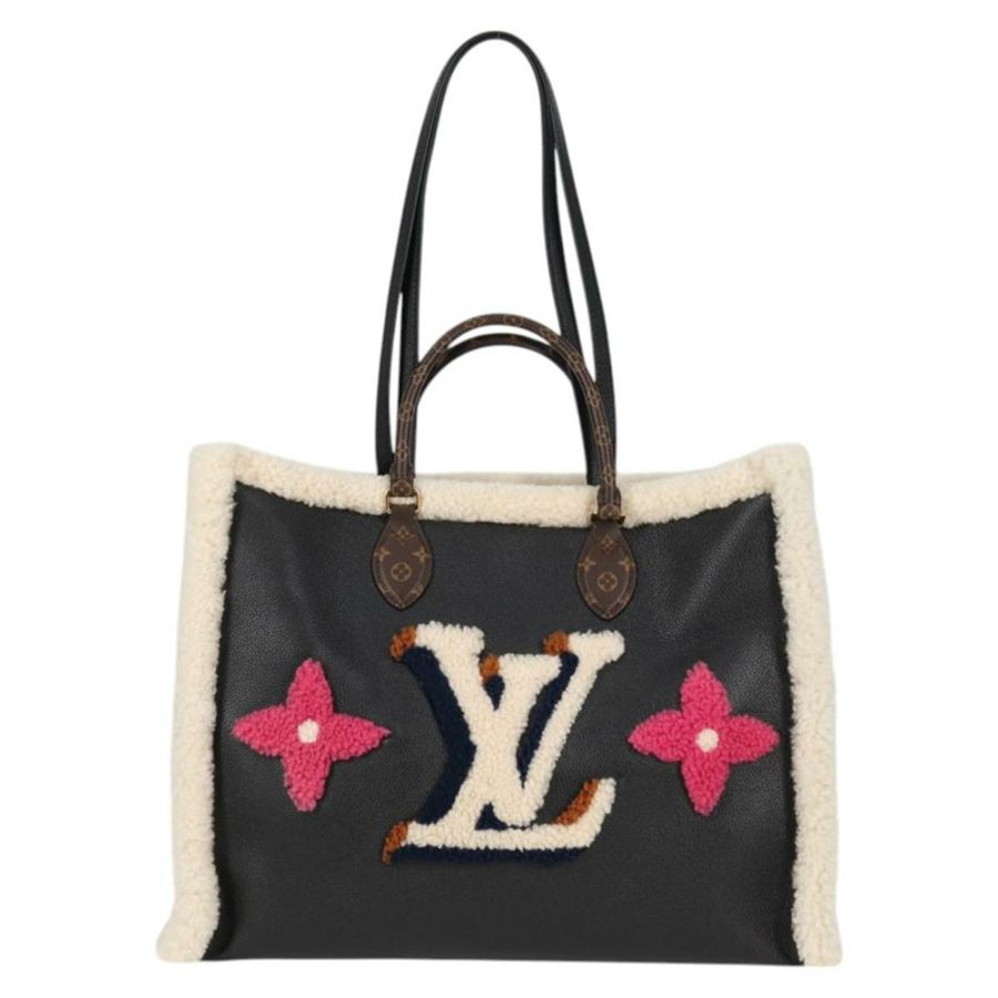 【日本直送】路易威登 Monogram Shearing On The Go GM 手提包 M56958 LV Auth 124652SM-12