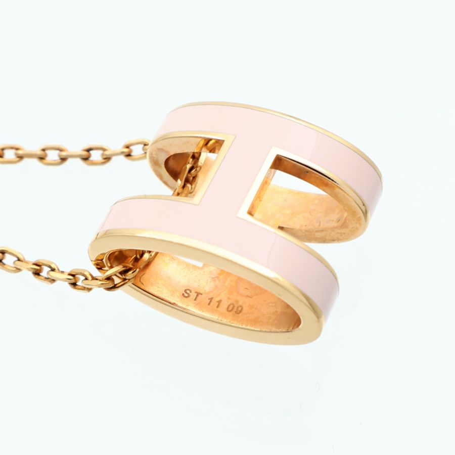 HERMES 金屬Pop H Necklace項鍊-4