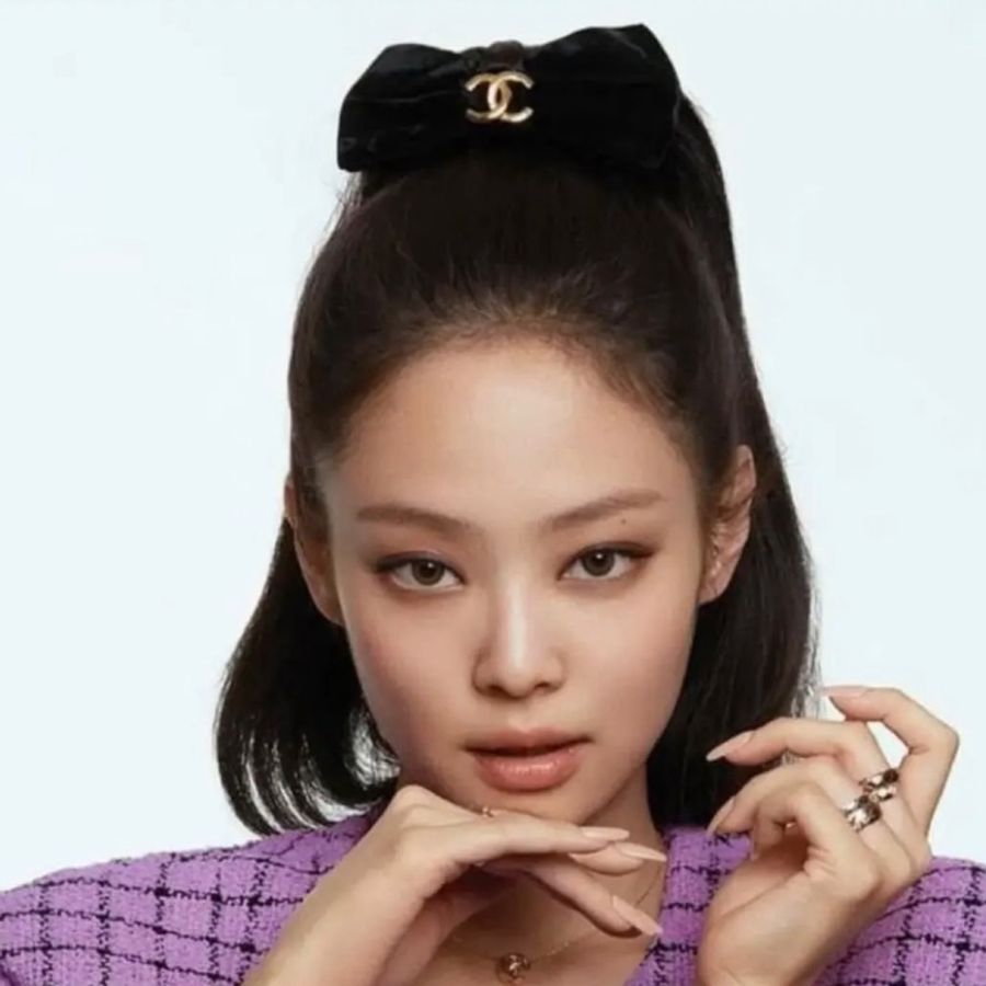 CHANEL 經典復古絨布髮夾 老香/vintage/Jennie-7