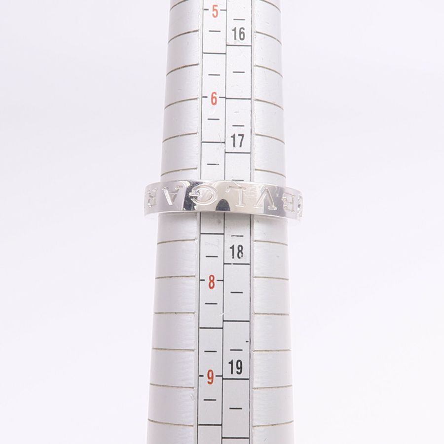BVLGARI 18K白金B.zero1 Ring鑽石戒指US#7-5