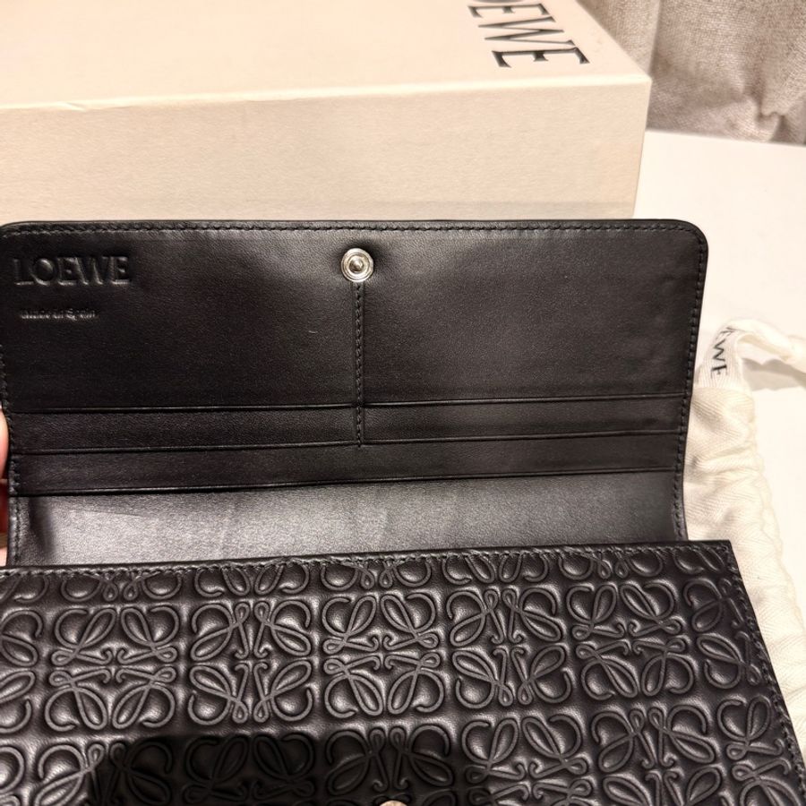 Loewe 滿版老花長夾-9