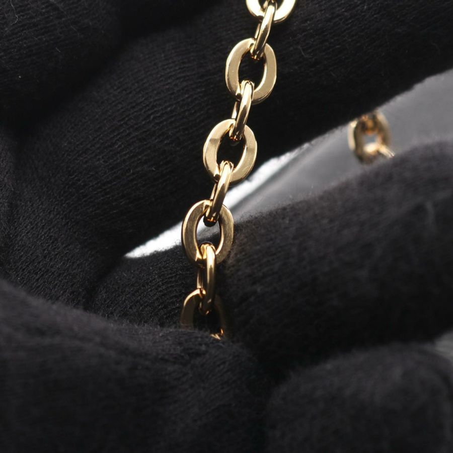 路易威登 Pochette Felice 鏈條單肩斜背包 M82477 黑色皮革-6