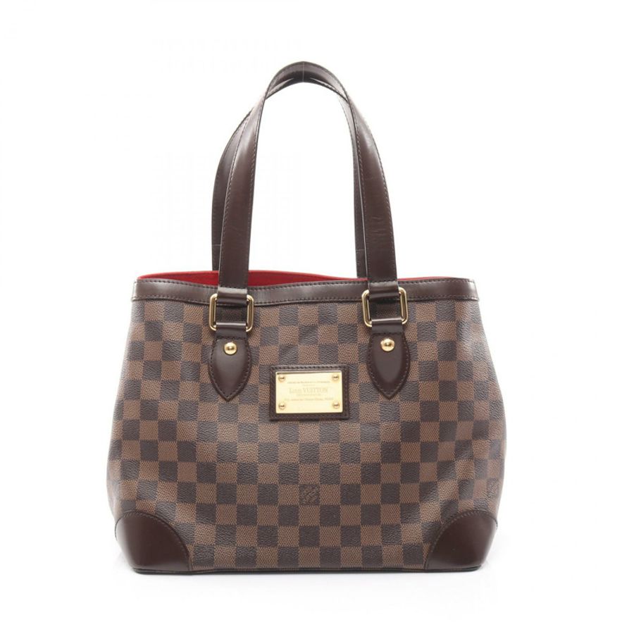 路易威登 Hampstead PM 手提單肩包 N51205 Damier 皮革 Ebene 二手 LV-0