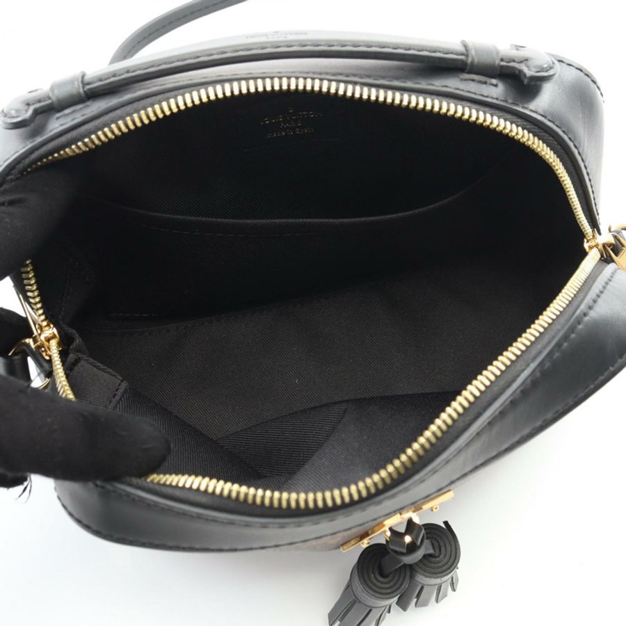 路易威登 Saintonge 單肩斜背包 M43555 Monogram 皮革 Noir LV-2