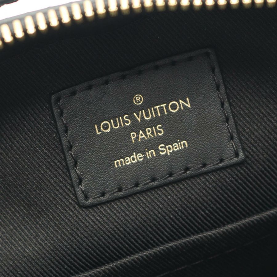 路易威登 Saintonge 單肩斜背包 M43555 Monogram 皮革 Noir LV-3