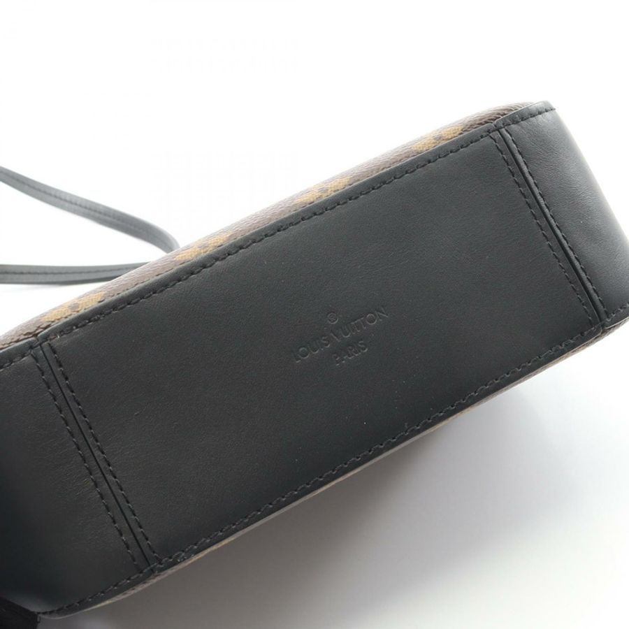 路易威登 Saintonge 單肩斜背包 M43555 Monogram 皮革 Noir LV-6