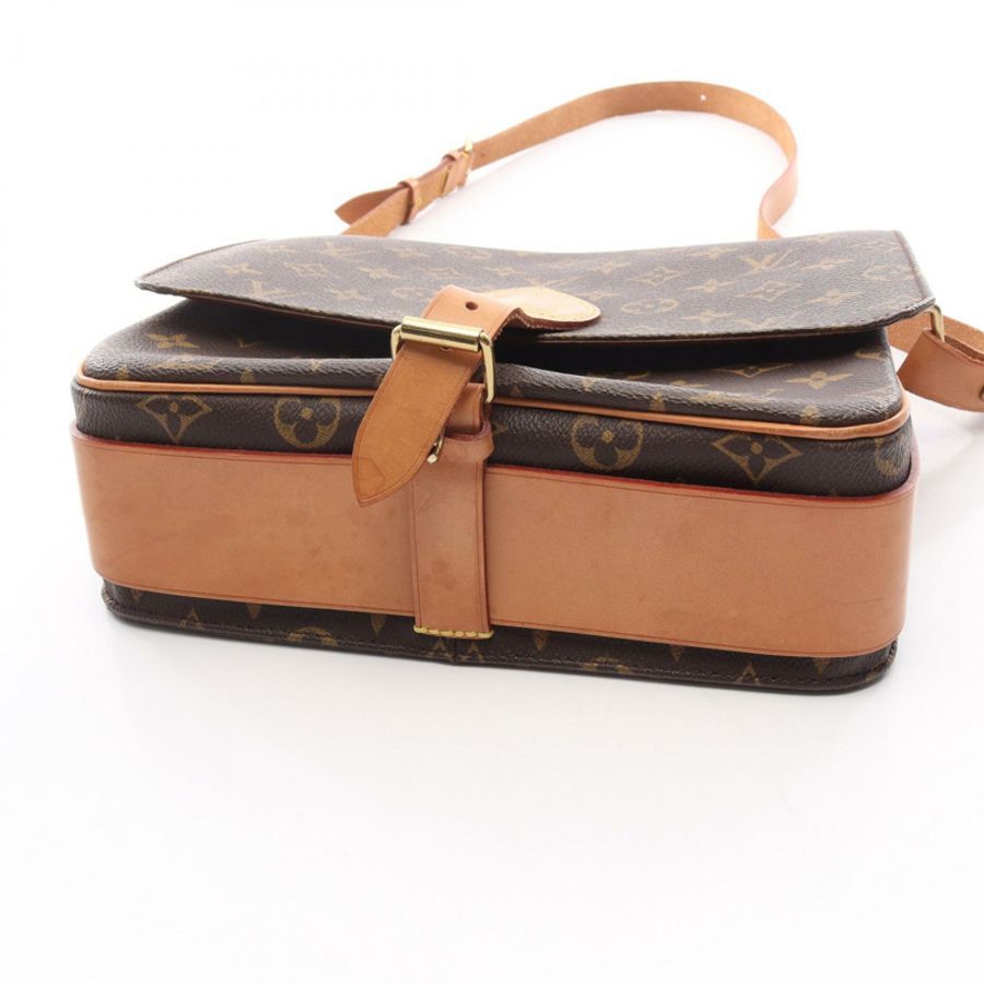 路易威登 Cartouchiere GM 單肩斜背包 M51252 Monogram 帆布 二手-7