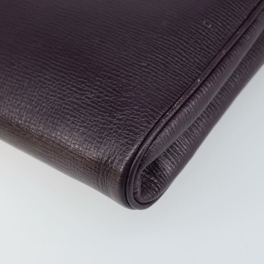 【日本直送】CELINE 圓背包 皮革 紫色 金色 正品 159845V-16