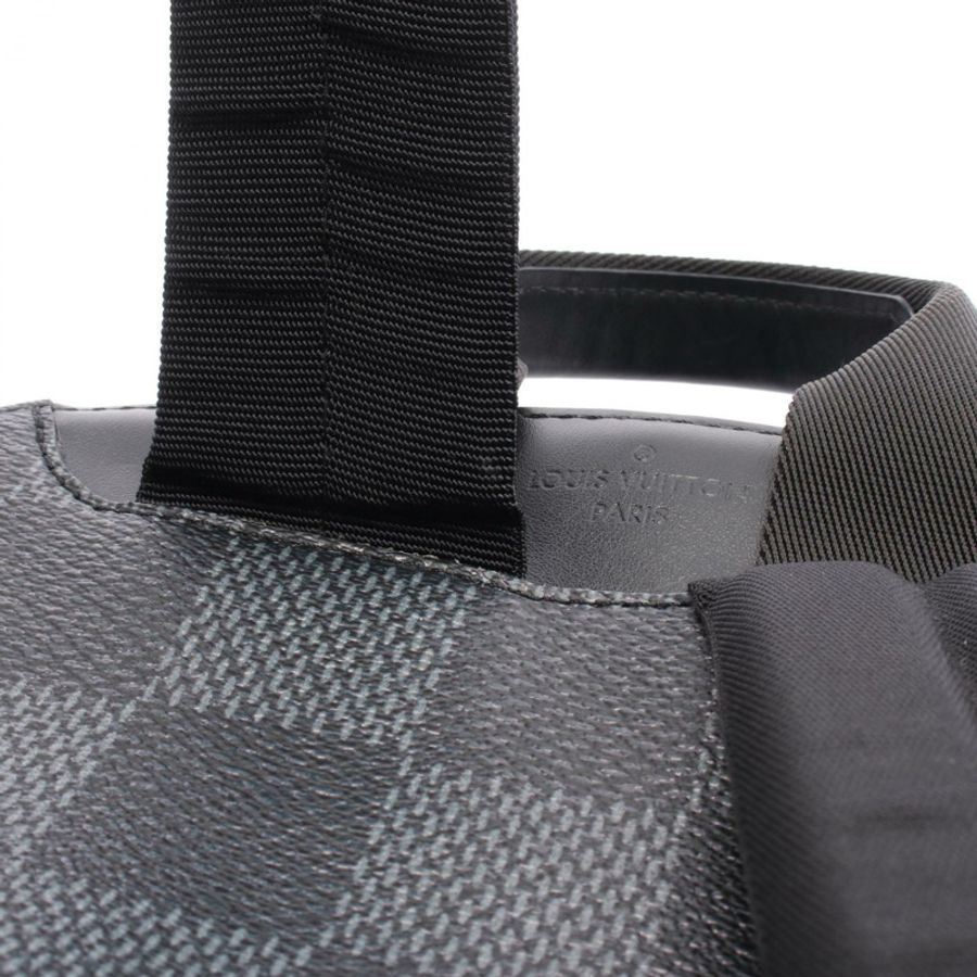 路易威登 Damier Graphite 3D 帆布雙肩包 N50009 皮革二手 LV-6