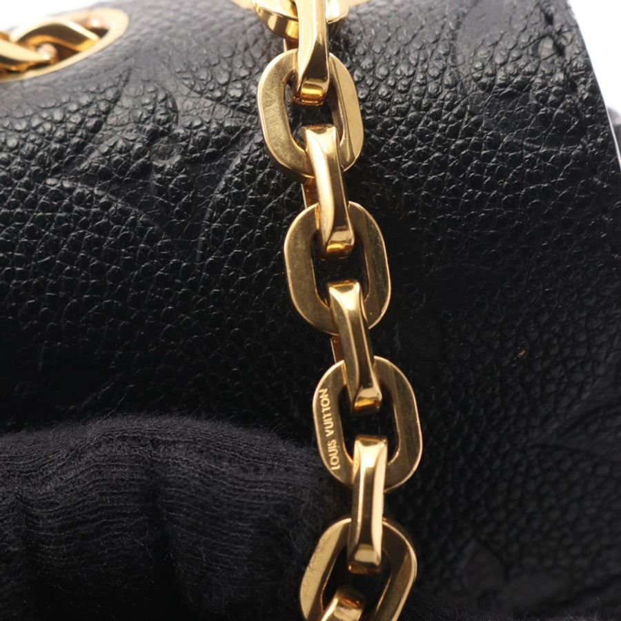 路易威登 Marceau 鏈條單肩包 M46200 Monogram empreinte 皮革黑色-8