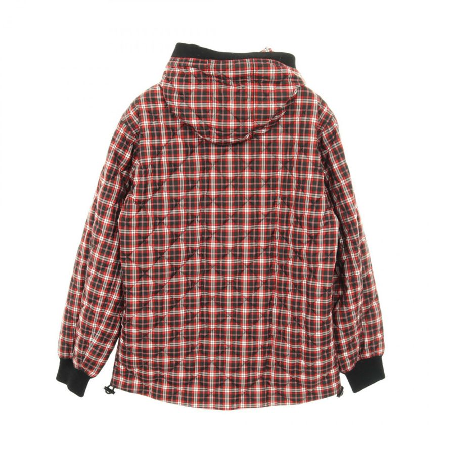 博柏利 (BURBERRY) 其他夾克 聚酯纖維 黑色 紅色 白色 二手 男士-1