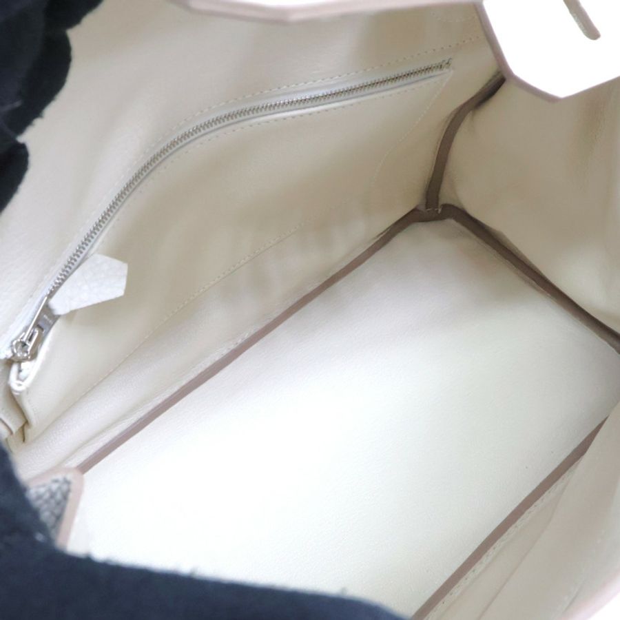 奶昔白 Togo 牛皮 Birkin 30 柏金包 T刻銀扣【HERMES 愛馬仕】-4