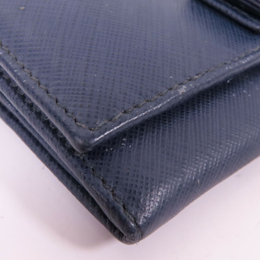 Salvatore Ferragamo 牛皮皮革Long Bifold Wallet金扣長錢包-5