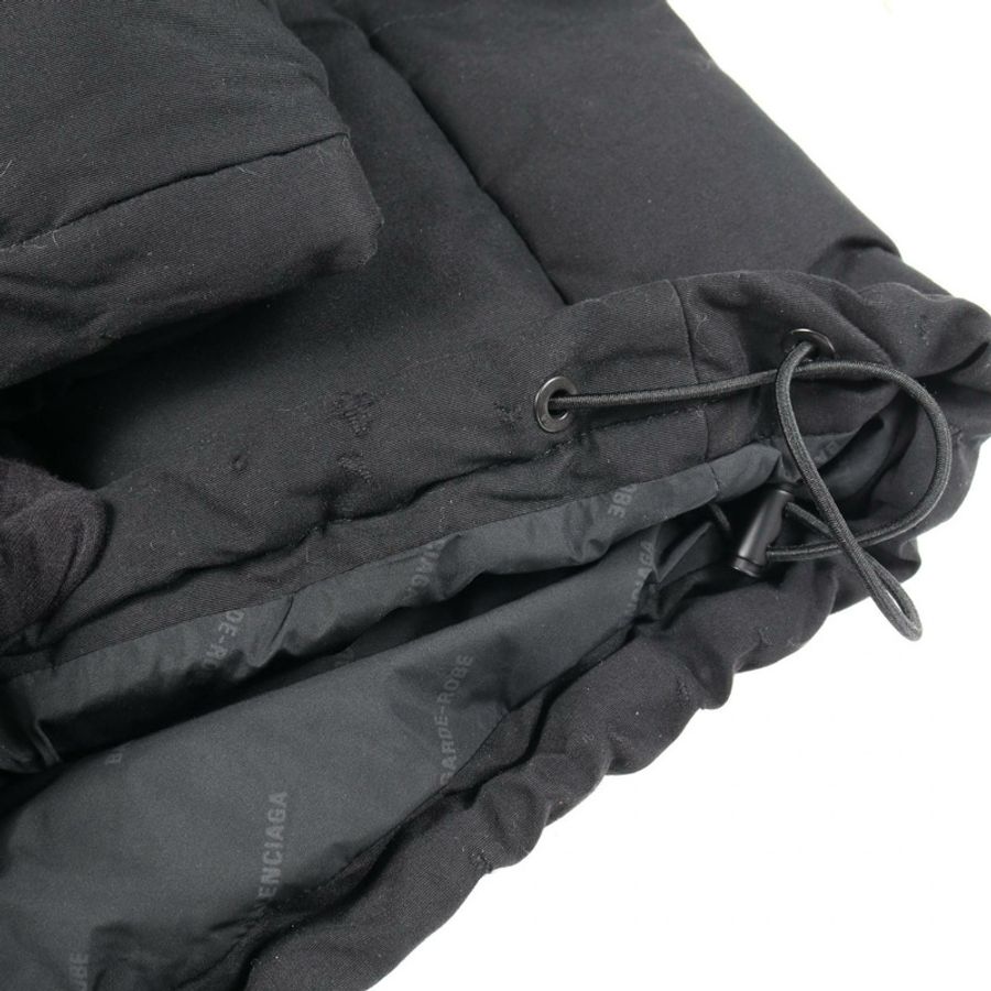巴黎世家 (BALENCIAGA) BOXY 羽絨外套 其他外套 尼龍 黑色 二手 男款-11