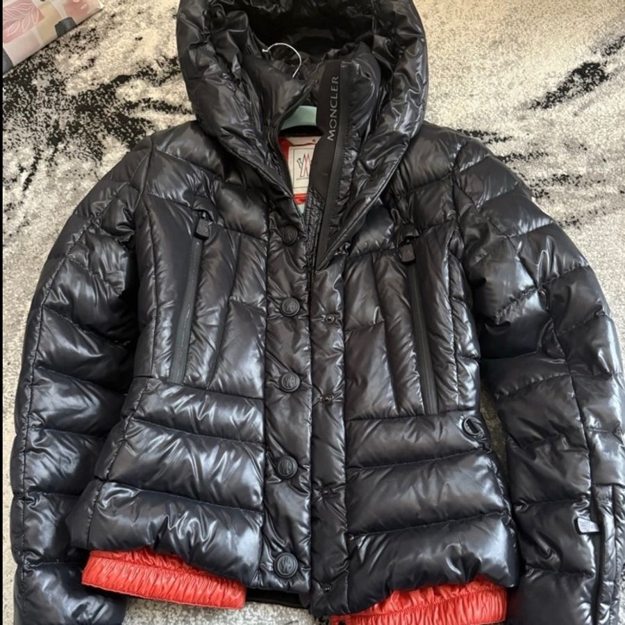 Moncler Grenoble 滑雪/機能羽絨外套 Down Jacket 近乎全新 亮面0號 XS-3