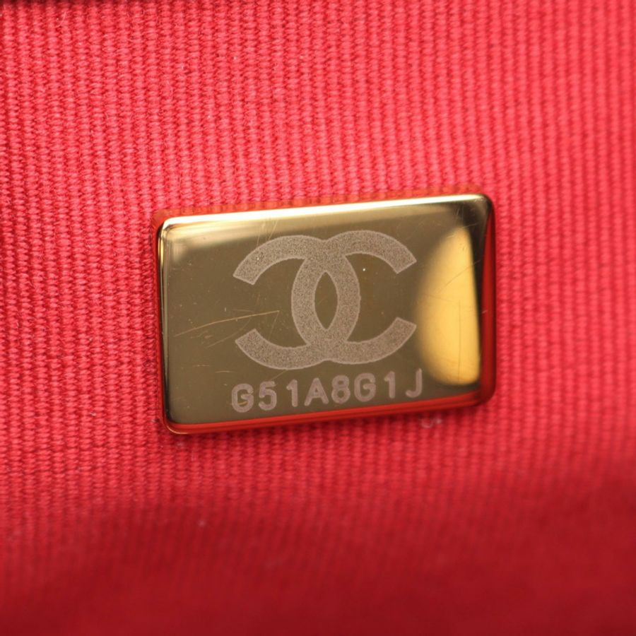 香奈兒 (CHANEL) 絎縫鏈條肩背托特包 AS2750 黑色皮革 二手 女士 金色五金-4