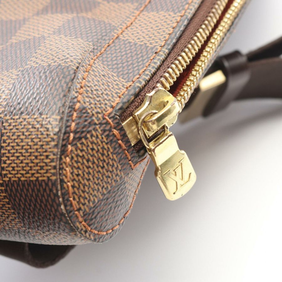 路易威登 Geronimos 腰包 N51994 Damier 帆布 棕色 Ebene 二手男女通用-6