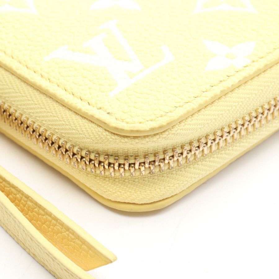 路易威登 Zippy Around 長錢包 M81427 Monogram Empreinte 黃色 二手 LV-6