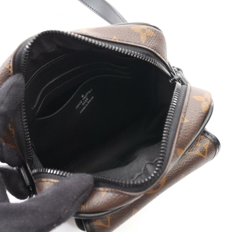 路易威登 Christopher 穿戴式皮夾單肩包 M69404 Monogram macassar-2