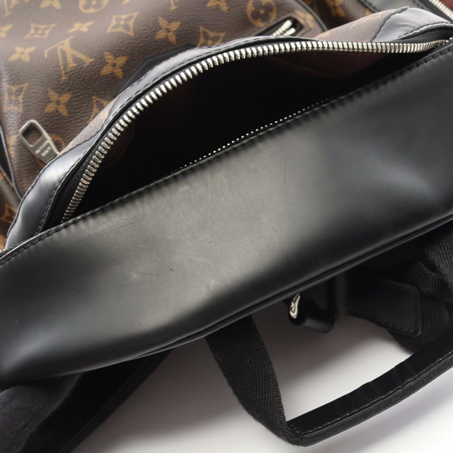 路易威登 Josh 雙肩包 M41530 Monogram macassar 棕色/黑色 二手-9