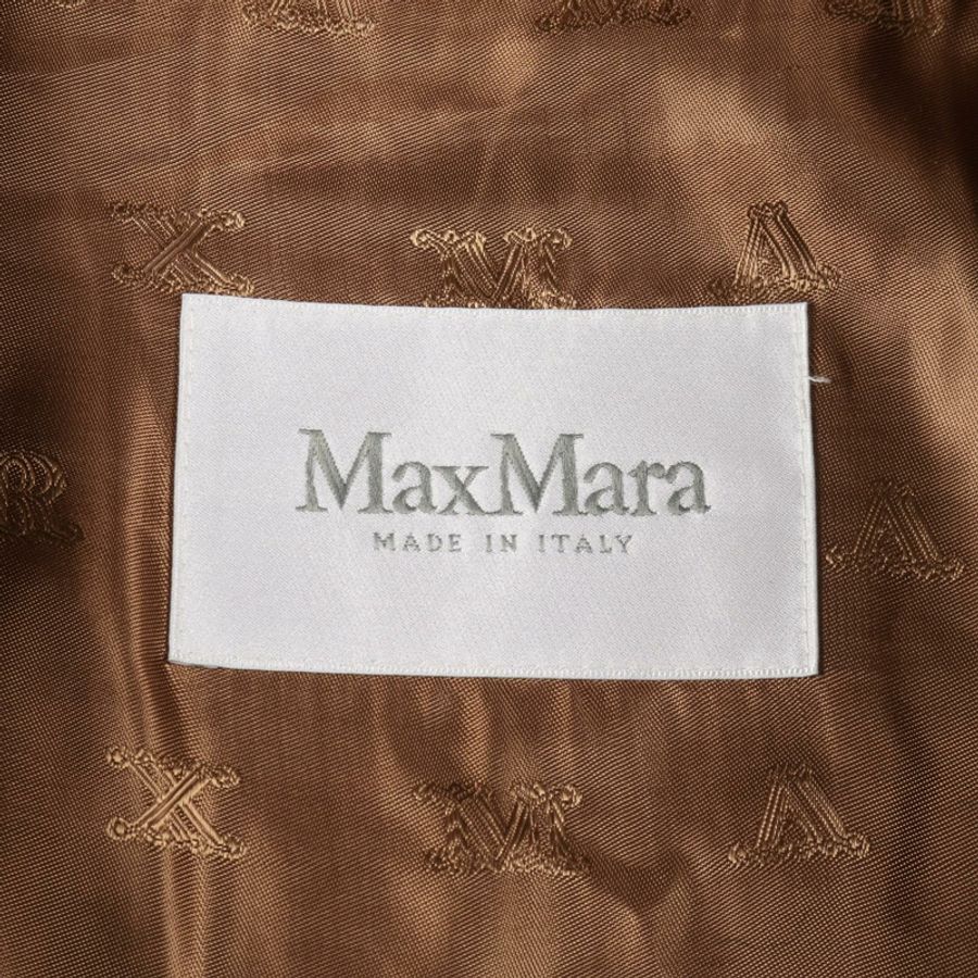 MAX MARA TEDDY 泰迪熊背心 其他外套 127102116 絲質駝色 二手 女款-2