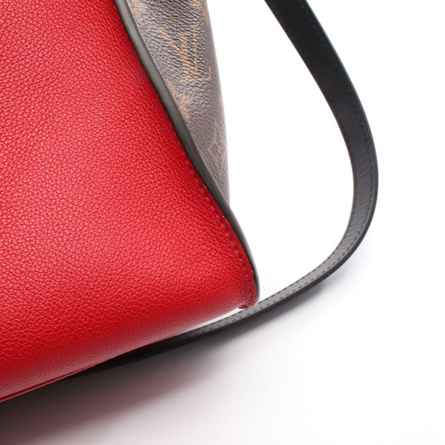 路易威登 On My Side MM 斜背包 M53824 Monogram 皮革 Rouge-5
