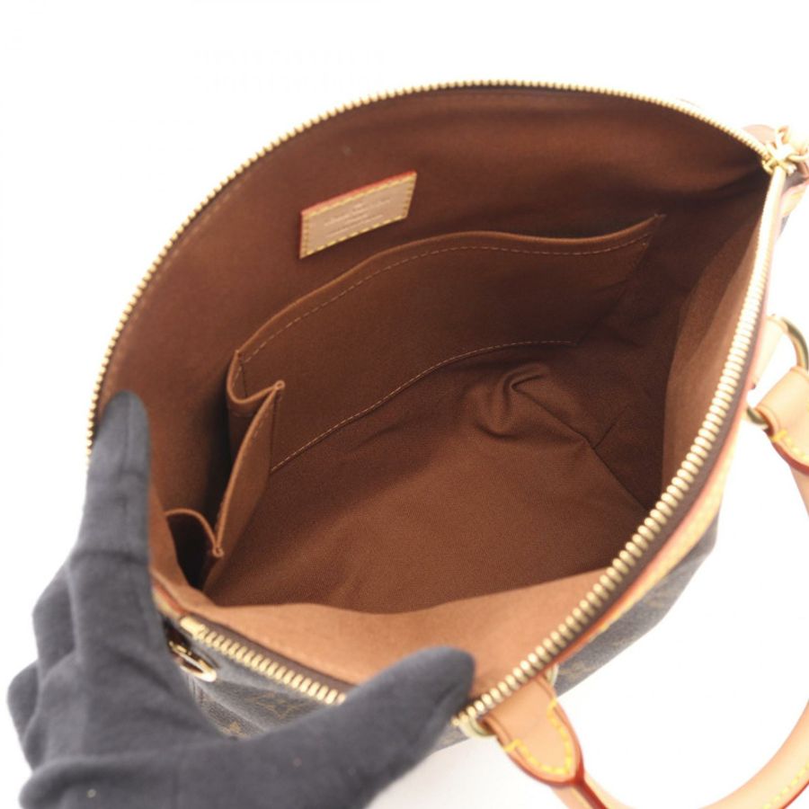 路易威登 Lockit 手提包 M40102 Monogram PVC 塗層帆布皮革 二手 LV-2