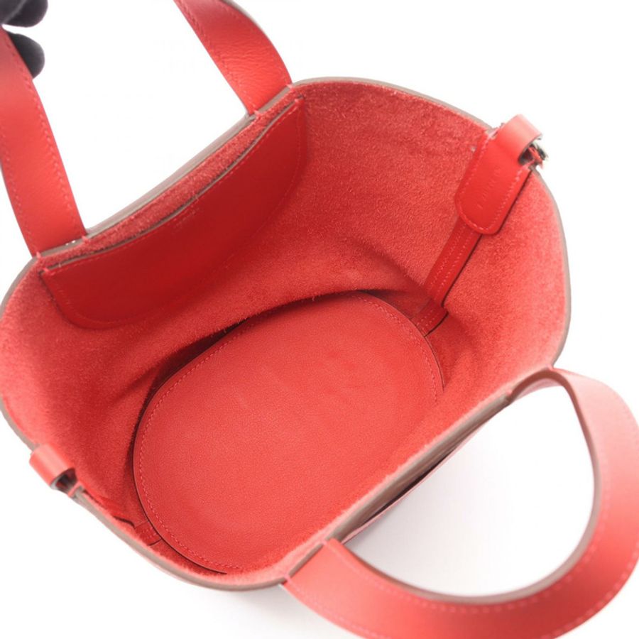 愛馬仕 (HERMES) in the loop 18 手提包 B 084274CK Taurillon Clemence Rouge casaque SHW-2