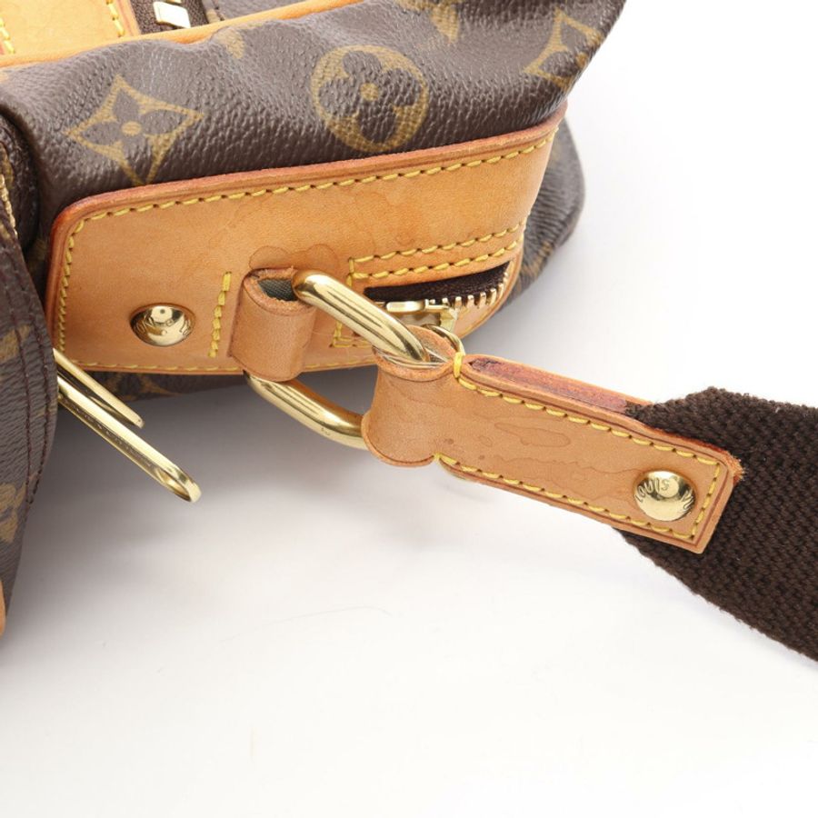 路易威登 Sac Squash 單肩斜背包 M92967 Monogram 帆布 二手 LV-8