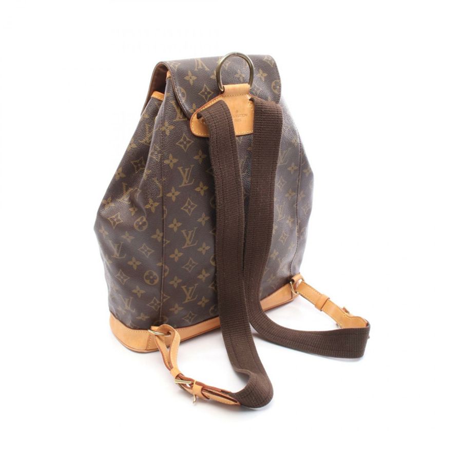 路易威登 Montsouris GM 雙肩包 M51135 Monogram 帆布 二手 LV-1