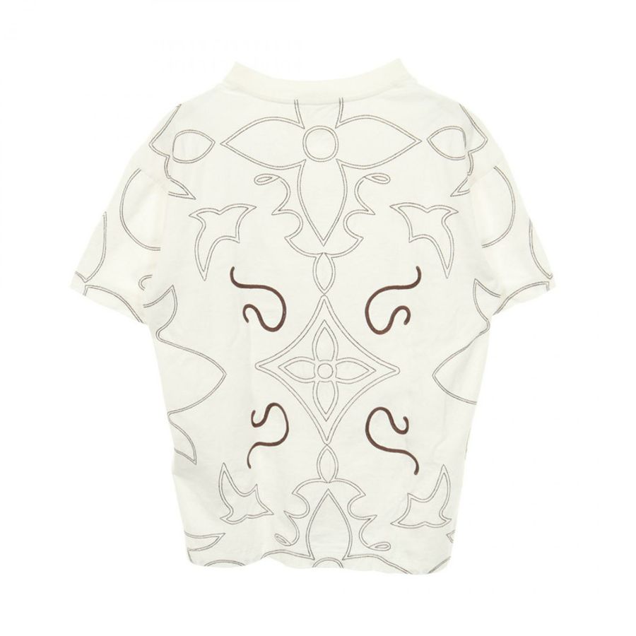 路易威登刺繡Monogram短袖T卹 #XS RM242M NPG HRY64W LV-1