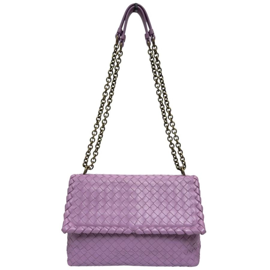 BOTTEGA VENETA Olimpia 織皮 鏈條包-0