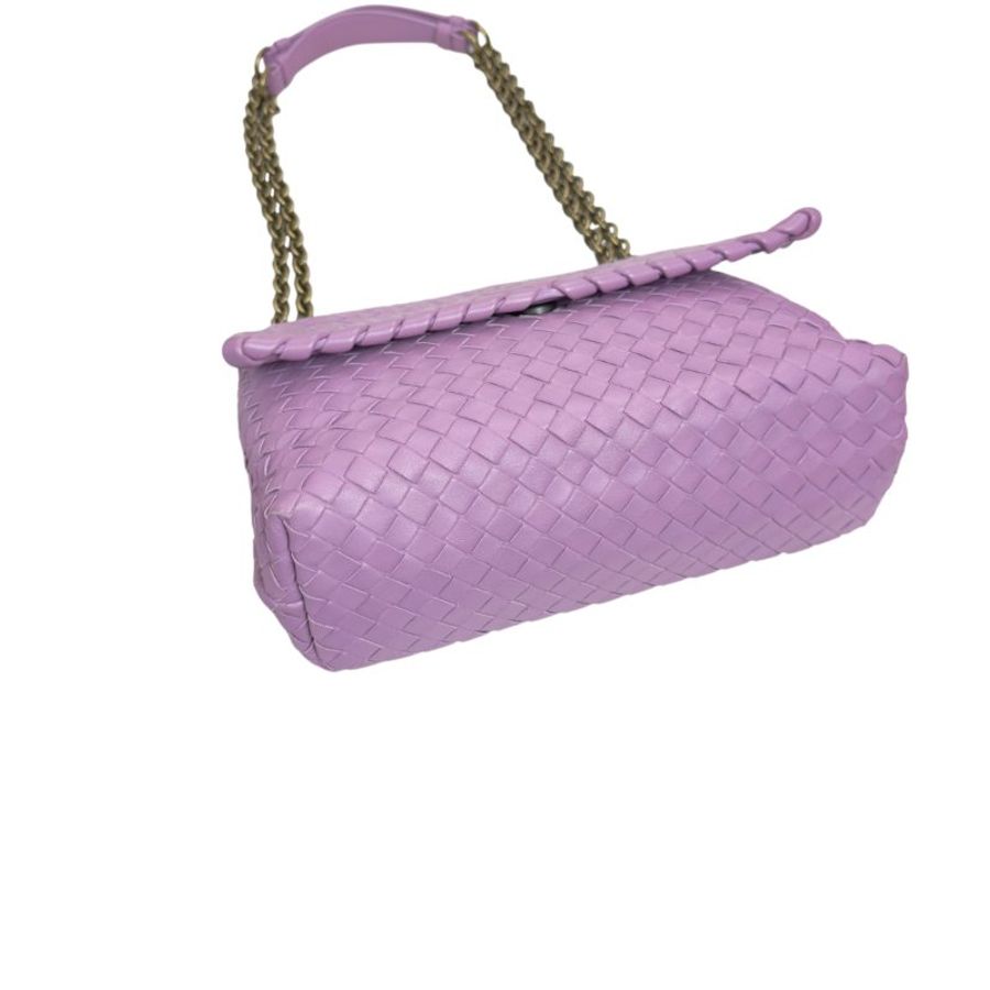 BOTTEGA VENETA Olimpia 織皮 鏈條包-8